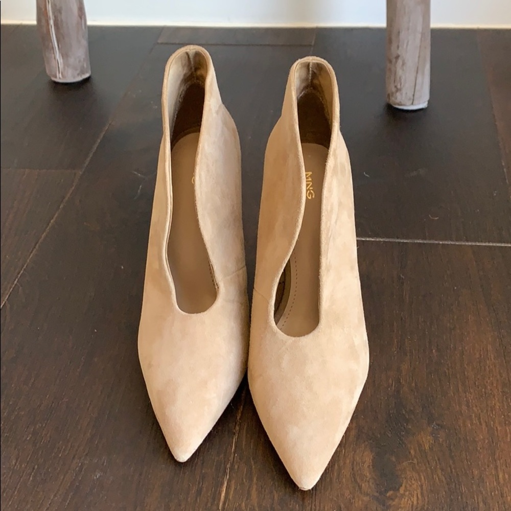 Mango suede boots